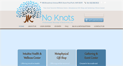 Desktop Screenshot of noknotsmassage.com